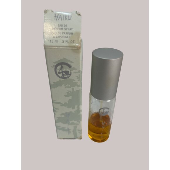 Vintage Avon Haiku Parfume Spray Bottle Approx 1/4 full - Picture 1 of 5